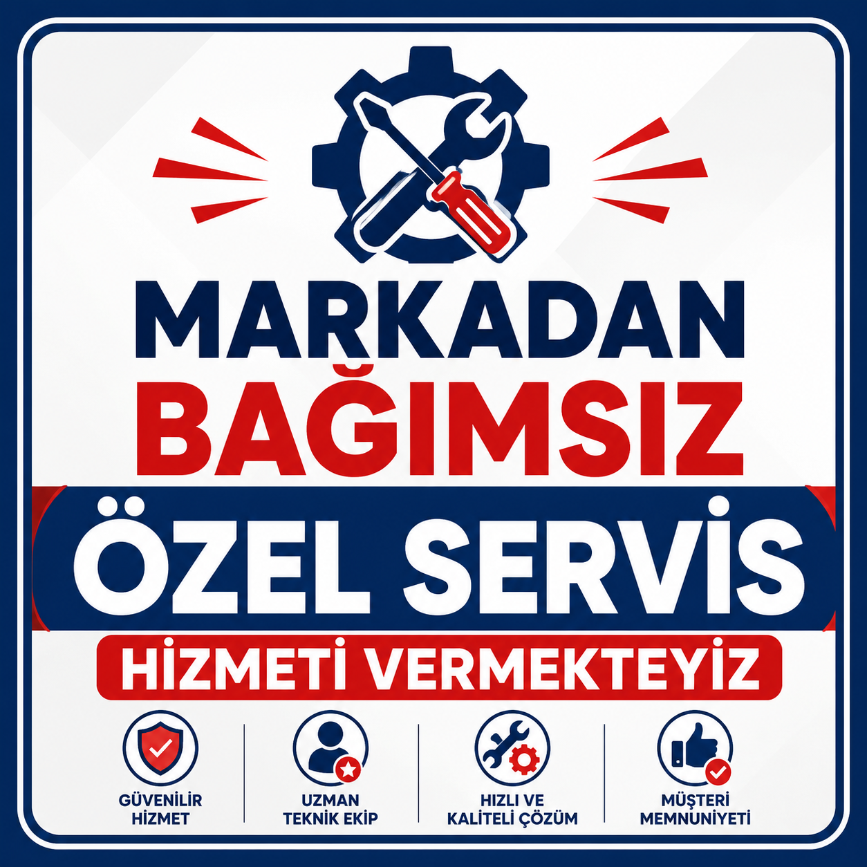 Yeşilhisar Teknik Servisi markadan bağımsız özel servis hizmeti